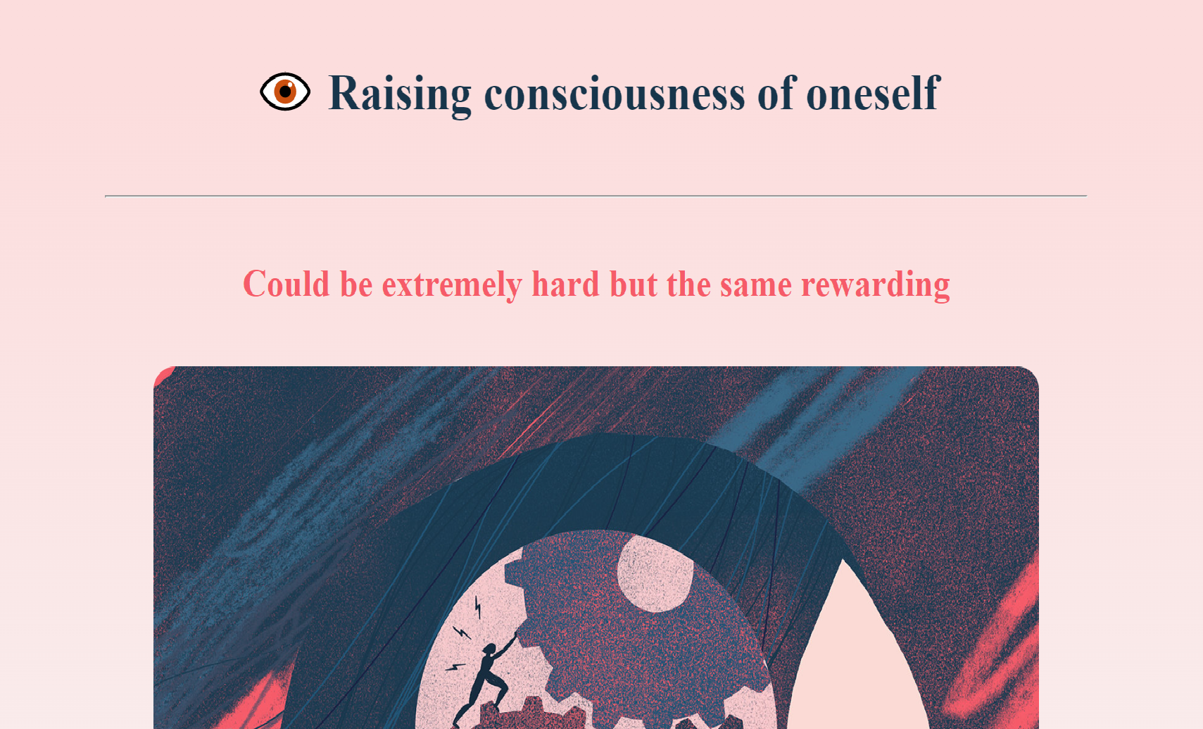 Consciousness project preview